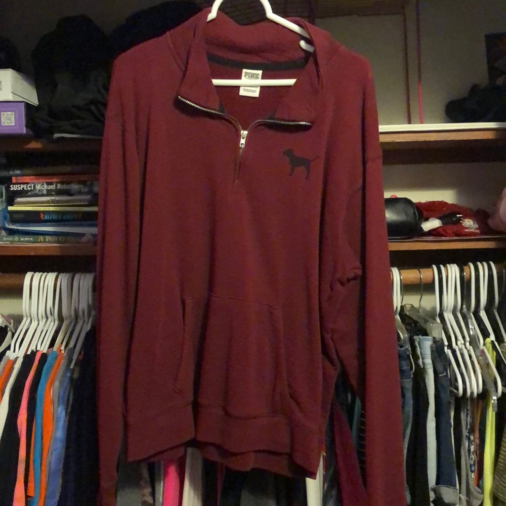 Pink sweatshirt